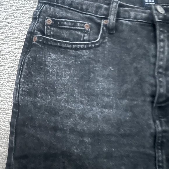 Black short Jean GAP skirt size 27 - Picture 3 of 4